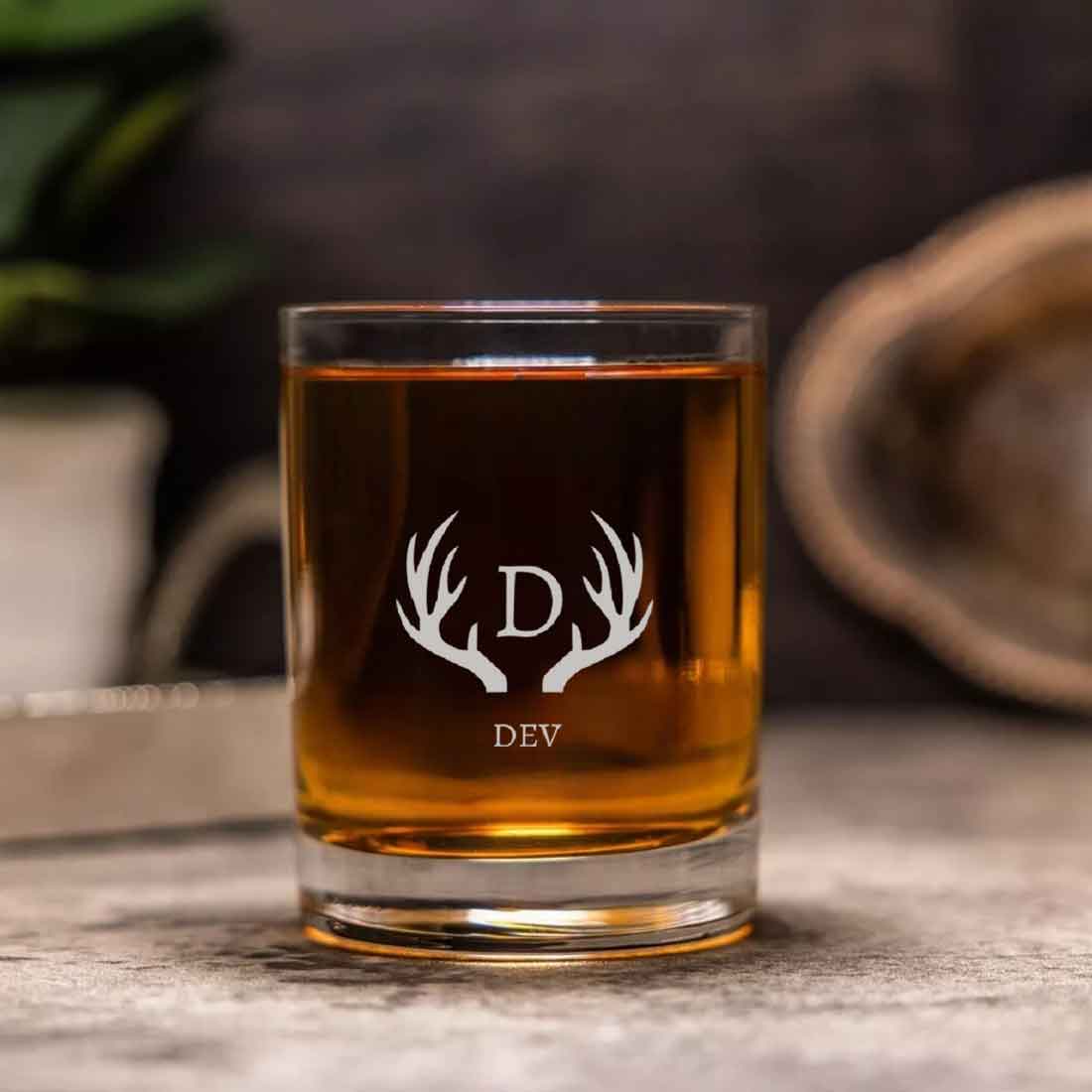 Customized Whiskey Alcohol Glass -Gift for Boyfriend Husband Father - Image 3