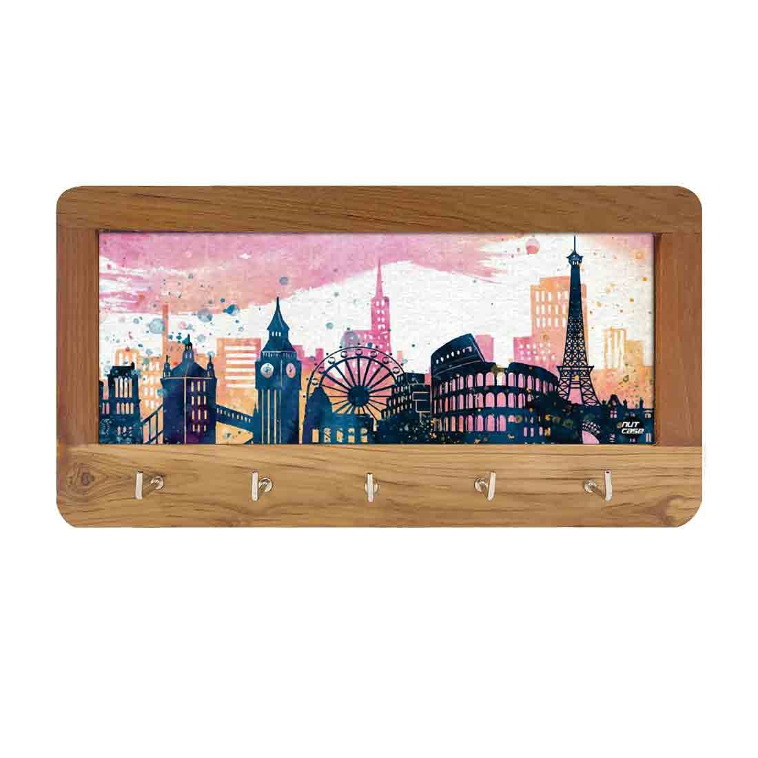 Unique Key Holder for Wall Keys Organizer Stand - Paris - Image 4