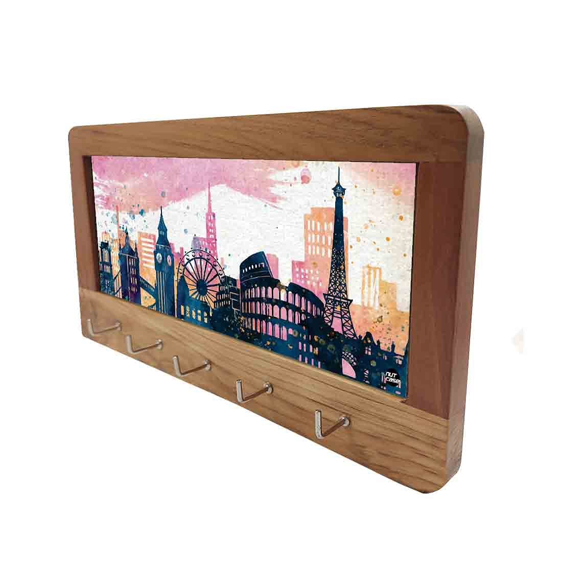Unique Key Holder for Wall Keys Organizer Stand - Paris - Image 5