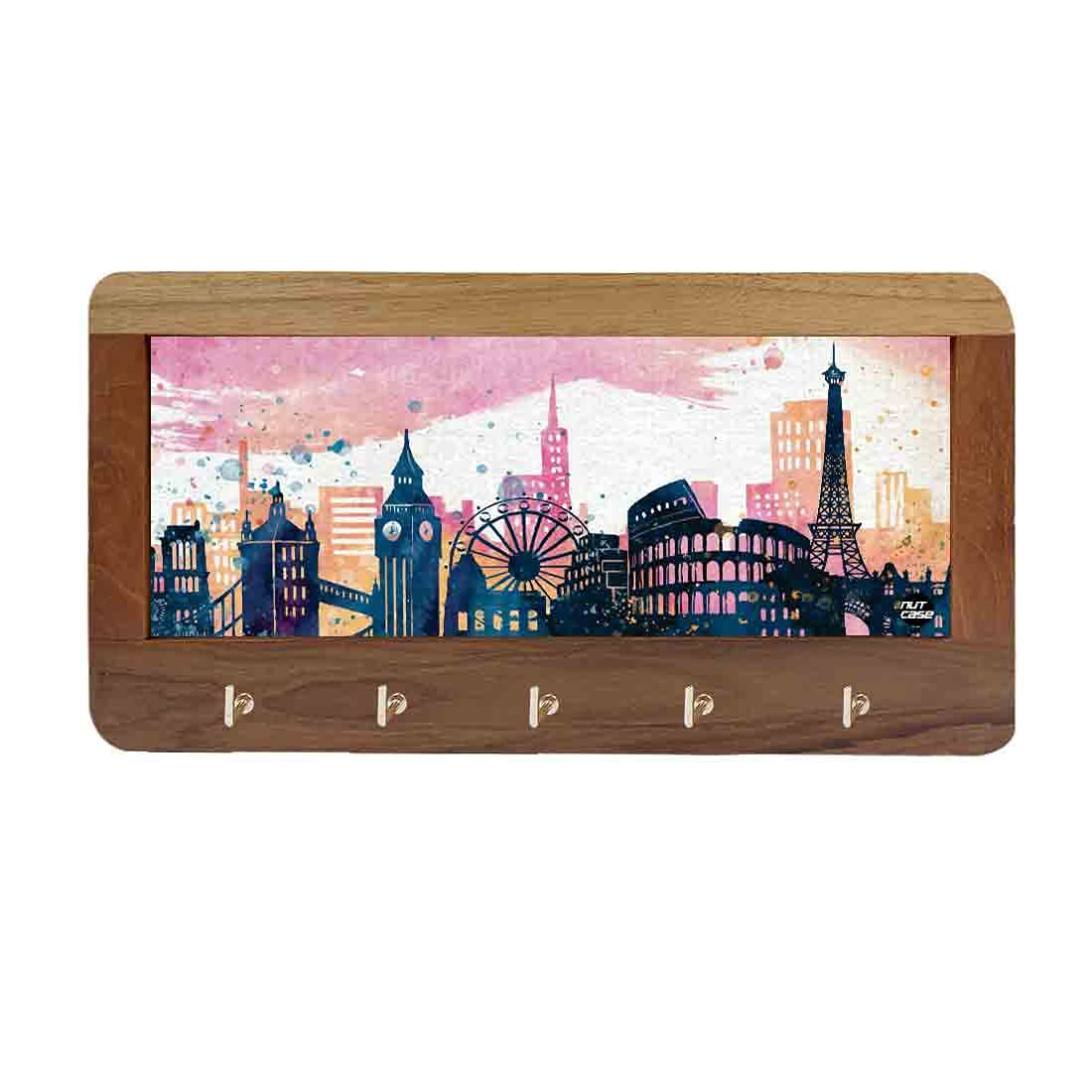 Unique Key Holder for Wall Keys Organizer Stand - Paris - Image 6