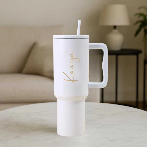 Nutcase Customized Tumbler and Straw for Water, Drinks Large Travel Cups 1200ml - Image 21