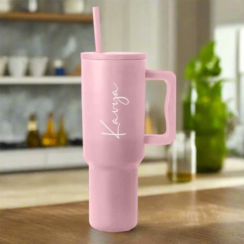 Nutcase Customized Tumbler and Straw for Water, Drinks Large Travel Cups 1200ml - Image 27